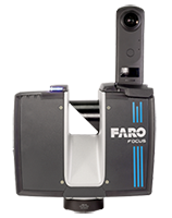 Photo d'un Scanner 3D LiDAR FARO FOCUS