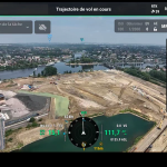 photogrammétrie drone chantier portuaire orthophoto